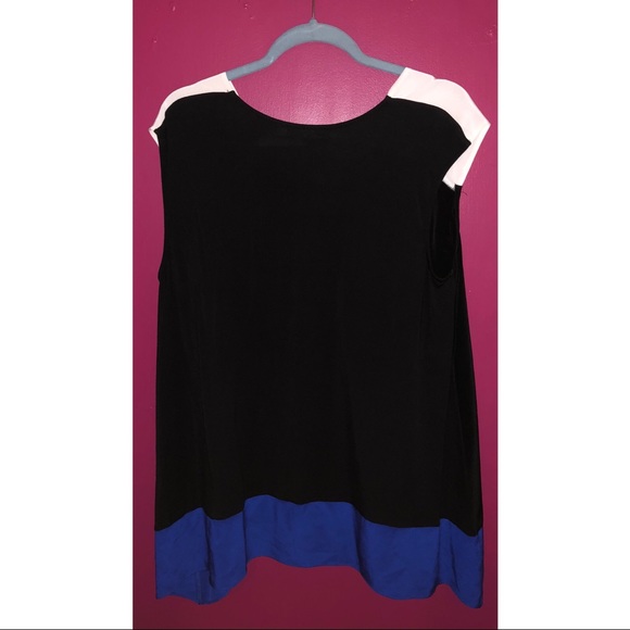 Bailey44 Flowy Colorblock Top - Picture 2 of 6